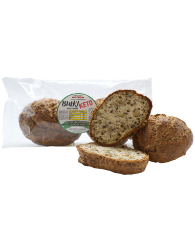Bułki keto bezglutenowe, masa netto:...