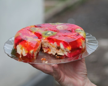 Jak zrobić ciasto bezglutenowe z galaretką?