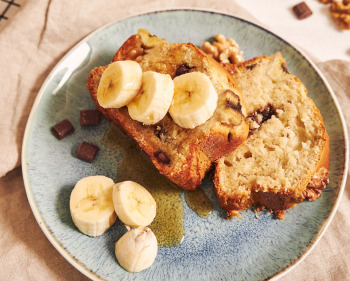 Przepis na bezglutenowy chlebek bananowy