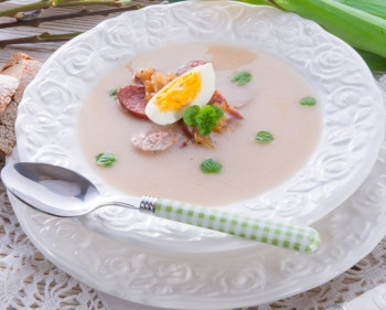 Jak ugotować bezglutenowy barszcz biały?