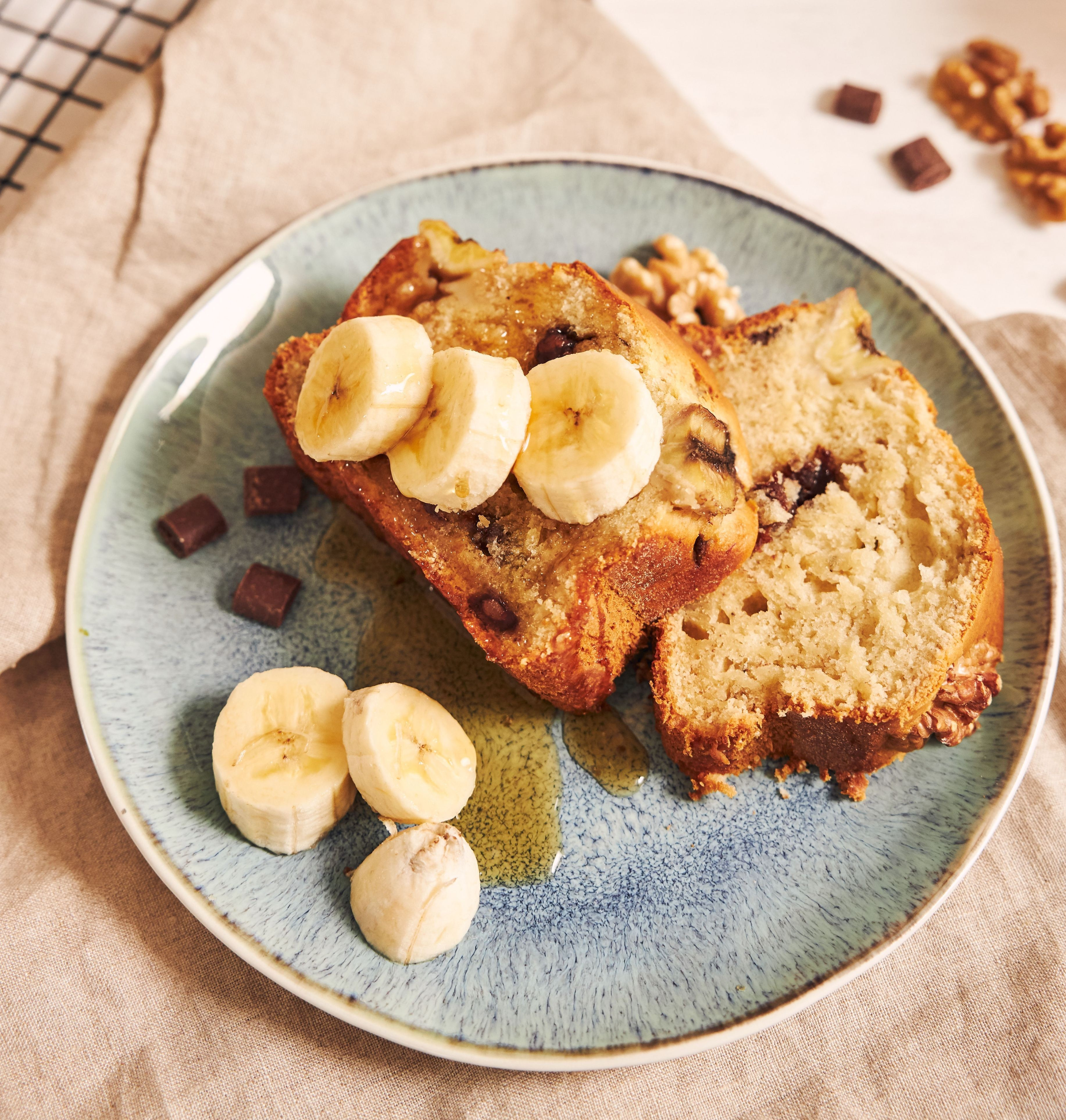 Przepis na bezglutenowy chlebek bananowy